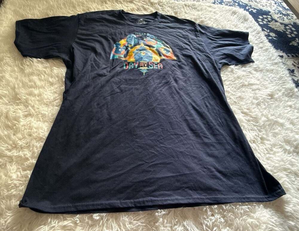 Disney Cruise‎ Line Pixar Day at Sea Navy Graphic T-Shirt